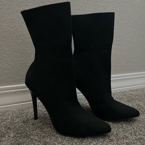 Black Sock Boots